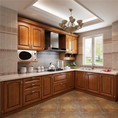 China Custom Made American Wood Sideboard Environment Friendly Birch Wood Modern Kitchen Single Door Wall Cabinets From China Factory for sale