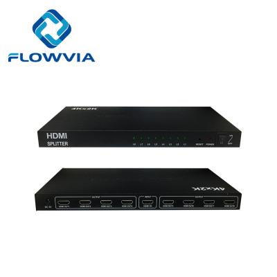 China Signal Distributor 4k 1x8 HDMI Divider CCTV Video Distribution Amplifier Spliter 1x8 for sale