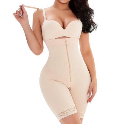 China Viable Slimming Bodysuit Breathable Butt Lifter Tummy Control Straps Plus Size Shapewear For Women for sale