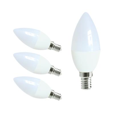 China Residential Super Quality Led Bulbs 20000Hours Lifespan Bulb Led 5W 37*100Mm C37 LED Candle Bulb for sale