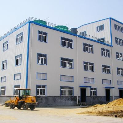 China Steel Fabricated Prefab House House With Light Steel Frame Structure for sale