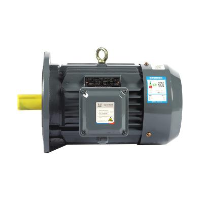 China Drip-proof YE2 series Low noise 380V 1.1KW 1.5HP  high efficiency  permanent magnet asynchronous 3 phase motor for sale