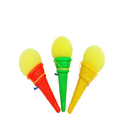 China Plastic Cute Small Ice Cream Toy Catapult Slingshot Powerful ABS Ejection Outdoor Toy For Kids Toy Promotion Interesting Toys for sale