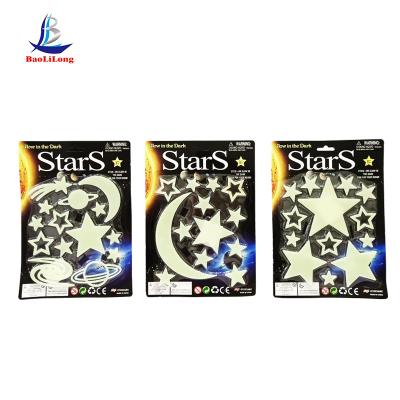 China Luminous Toys ABS Plastic Gift Toy Star and Moon Luminous Party Supply for Kids Party Decoration for sale