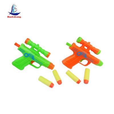 China ABS Plastic Eva Shape Shooting Gun Toy Shooting Gun Soft Foam Bullet Air Soft Gun Safety For Kids for sale