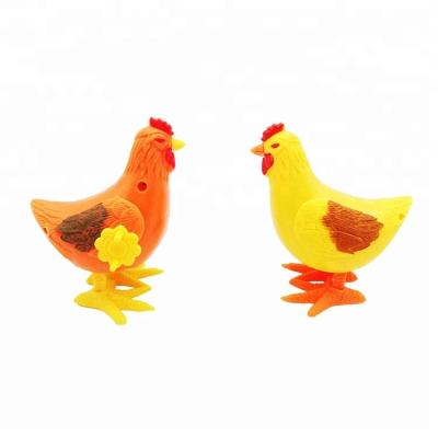 China Wind kids toys hen toy jumping wind up toys wind up plastic chicken toy small chicken for sale