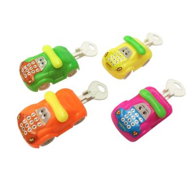 China ABS Plastic Mini Car Phone Shooting Tagging Car Toys Promotion Toys for sale