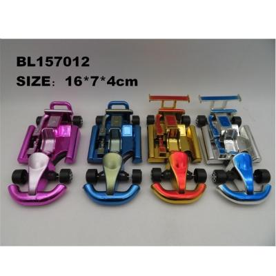 China Pull Back Kart Realistic Electroplating Wrapping For Kids Pull Back Kart Boys Car Toys for sale