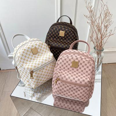 China Wholesale waterproof cheap fashion women simple school bag backpack for teenager student shoulder bag for girls travel for sale