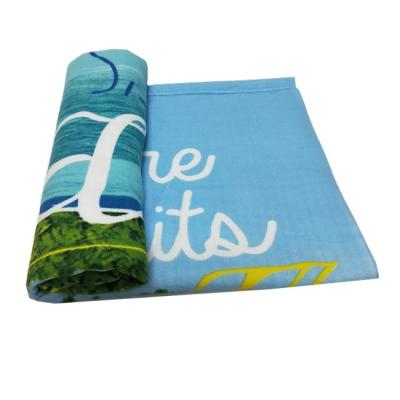 China QUICK DRY Rpet Beach Towel Custom , Sand Free Beach Towel for sale