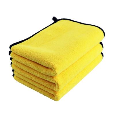 China High Quality Disposable Water Absorbable Microfiber Wash Car Cleaning Cloth Terry Towel Customized 600 Gsm for sale