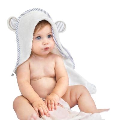 China QUICK DRY 100% Bamboo Baby Hooded Towel 100% Bamboo Baby Hooded Baby Towel for sale