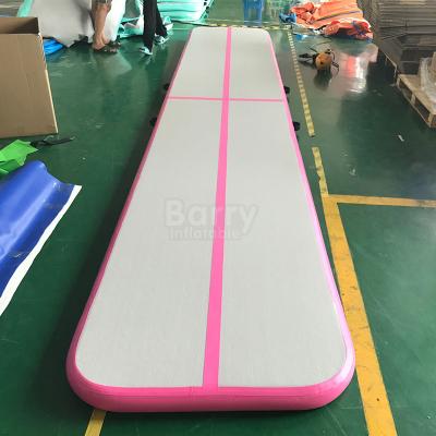 China DWF+1.2mm Plato Yoga Training Gym Gonfiabile Airtrack Mat Indoor Or Outdoor For Dance for sale