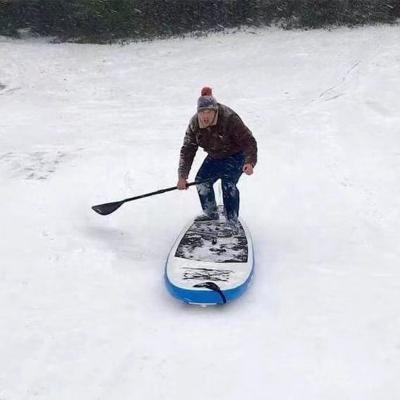 China Unisex Inflatable Paddle Board Snow Sip Air Board Factory Directly Hardy Winter Sup for sale