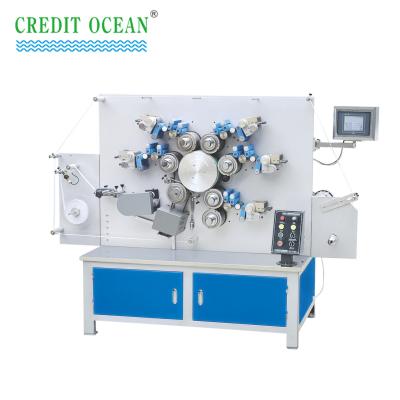 China Factory CREDIT OCEAN Multicolor High Speed ​​Rotary CNC Label Printing Machine for sale