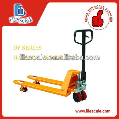 China 2.5t hand pallet truck for sale