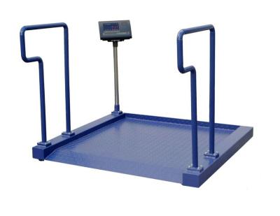 China Weight Function 200kg 1000kg Hospital Scale Scale Medical Wheelchair Scale for sale