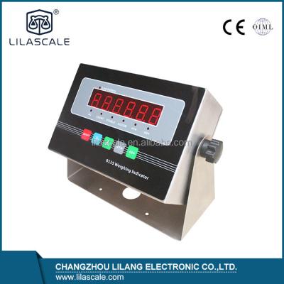 China ABS/Stainless Steel B12 LED/LCD Lilascale Bench Scale And Floor Scale Indicator for sale