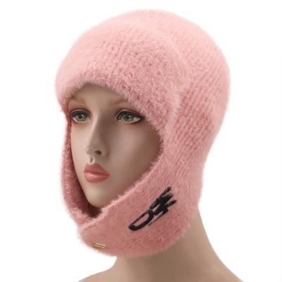 China breathable & Thick winter wearing ear protection warm hats women's autumn winter hats waterproof Korean version woolen hats manufacturer for sale