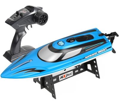 China One Key Capsizing Reset HongXunJie 815 RC Speedboat Waterproof 25Km/h High Power Imported Motor Electric Remote Control Boat Toys for Boy for sale