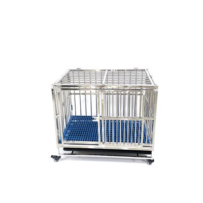 China Durable Durable Outdoor Dog Cage Kennel Crate Metal Dog Crate Medium Dog Houses For Sale for sale