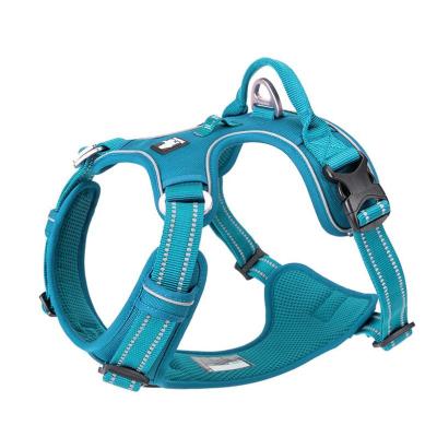 China Durable And Comfortable Wholesale Durable Boot Dog Manufacturer Reflective Stripe Harness for sale