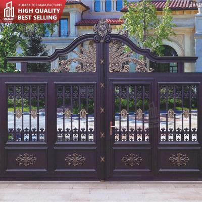 China Hot Selling High Performance Cast Aluminum Professional Customized Waterproof Barrier Easily Assembled Gate for sale