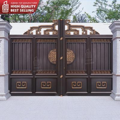 China Professional Customized Popular Easy Assembled Easy Install Oxidation Resistant Double Open Front Door for sale