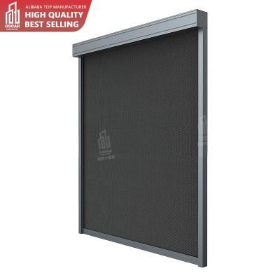 China Exterior UV Protection Motorized Window PVC Transparent Blind Zipper Track For Sun Blinds for sale