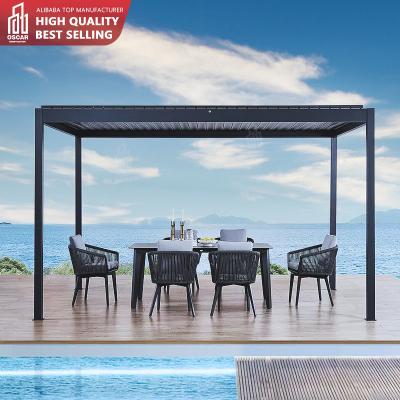 China Easily Assembled RTS-Best Quality Motorized Rolling Canopies Free Standing Pavilions Exported To Worldwide for sale