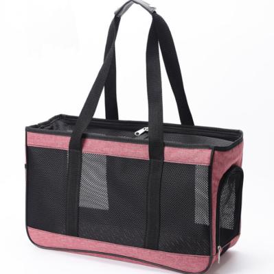 China Fashion Large Duffle Bag Durable Pet Travel Bag With Windows Custom Dog Travel Bag for sale