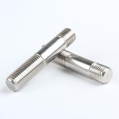 China Healthcare DIN 938 double end studs with a length of engagement equal to about 1d high tensile 304/316 stainless steel M5-M30 for sale