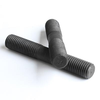 China Healthcare GB 901 End Studs Double Carbon Steel Gr.8.8 Black, CrMo Alloy Steel GR 10.9 Black, SUS 304 Passivated M6-M36 Diameter for sale