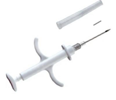 China Transparent RFID Syringe Implant With Glass Tag Microchip Syringes For Pet for sale