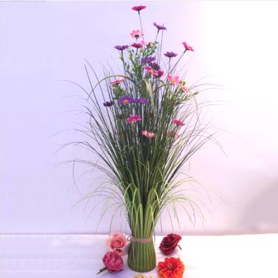 China Touch New Natural Country Style Decorative Flowers And Garlands Grass Artificial Flower for sale