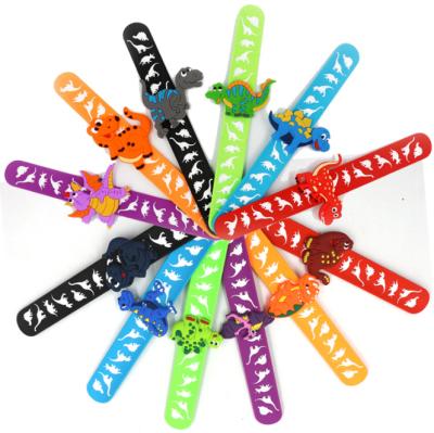 China New Wholesale Children's Popular Circle Festival Bracelet Eco-friendly Cartoon Dinosaur Decor Handmade for sale