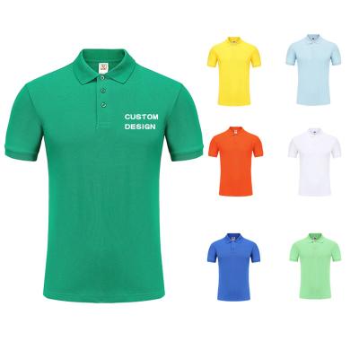 China Other Custom Embroidery Men's Polo Shirts Men Custom Printed Plain Golf Polo 100% Cotton polo t-shirt for men for sale