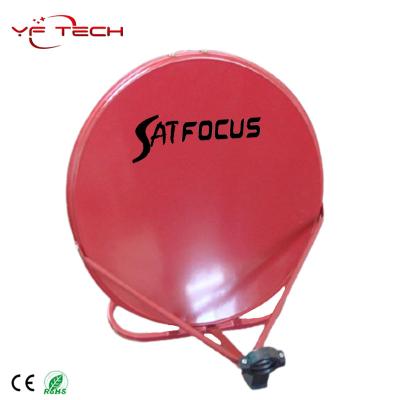 China Offset Plate 90cm KU Steel Band Satellite 35cm 45cm 55cm 60cm 75cm KU for sale