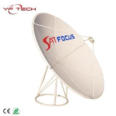 China Steel 4 Feet 120cm Polar Shaft Satellite Dish TV Antenna Factory C Band for sale