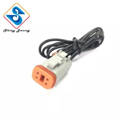 China Automotive DT06-4S 4 Pin Connector Auto DT Wiring 4 Way Female Socket for sale