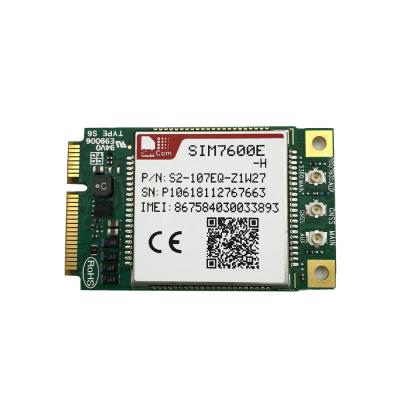 China IoT Opened SIMCom SIM7600E/SIM7600E-H/SIM7600G/SIM7600A/SIM7600JC/ MINI PCIE LTE Cat4 Module for sale