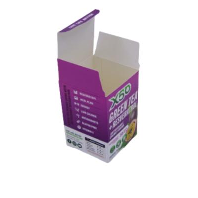 China Recycled Materials Tea Packing Box Square Cheap Wholesale Paper Packing Boxes For Tea for sale