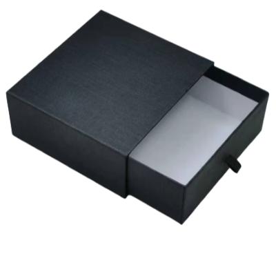 China Hotsale OEM Recyclable Design Square Drawer Organizer Box For Jewelry Special Belt Paper Display Case for sale