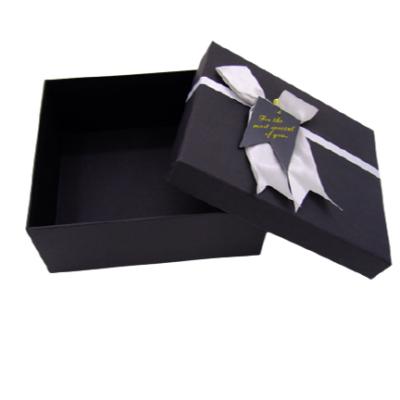 China Recyclable Luxury Black Matte Lipstick Cup Rectangular Butterfly Lid And Bottom Cardboard Gift Paper Packaging Box for sale