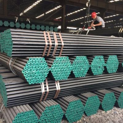 China Liquid Pipe ASTM A 106 Gr.B Low Carbon Sch 80 Black Seamless Steel Pipe for sale