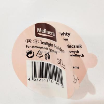 Китай Scratch off customized double layer label sticker pvc/pp adhesive sticker продается