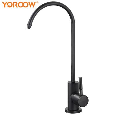 China Thermostatic Faucets Black Cold Lead Free Color 304 Stainless Steel Drinking Water Faucet Water Torneira Para Bebedouro Kitchen Sink Faucet for sale