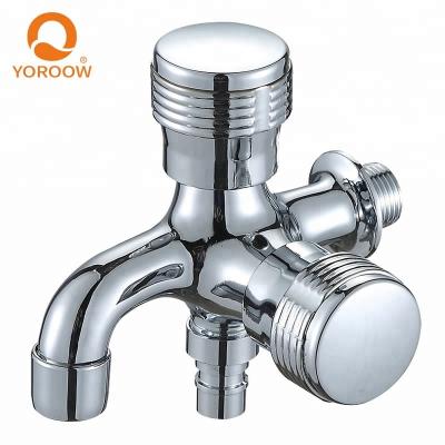 China Hot Selling Single Hole Zinc Thermostatic Bathroom Faucets Single Cold Round Handle Dual Function Water Faucet for sale