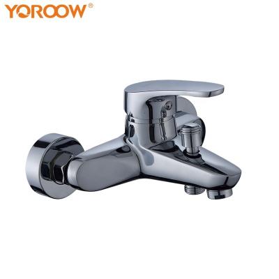 China Ducha De Grifo Bathroom Shower Faucet China Supplier China Supplier In-Wall Zinc Body Zinc Body Cold Free Slide Bar And Hot Water Bathtub Faucet Mixer for sale