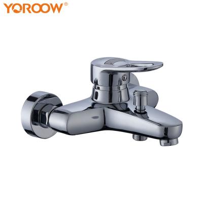 China China Supplier High Quality Shower Zinc Body Slide Bar Wall Mounted Cold And Hot Hot And Cold Mixer Low Price Bathroom Tub Faucet Mixer for sale